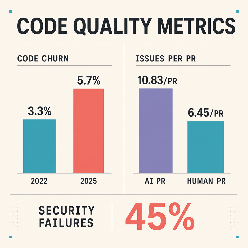 Indicateurs de qualité associés à l’augmentation du code généré par l’IA